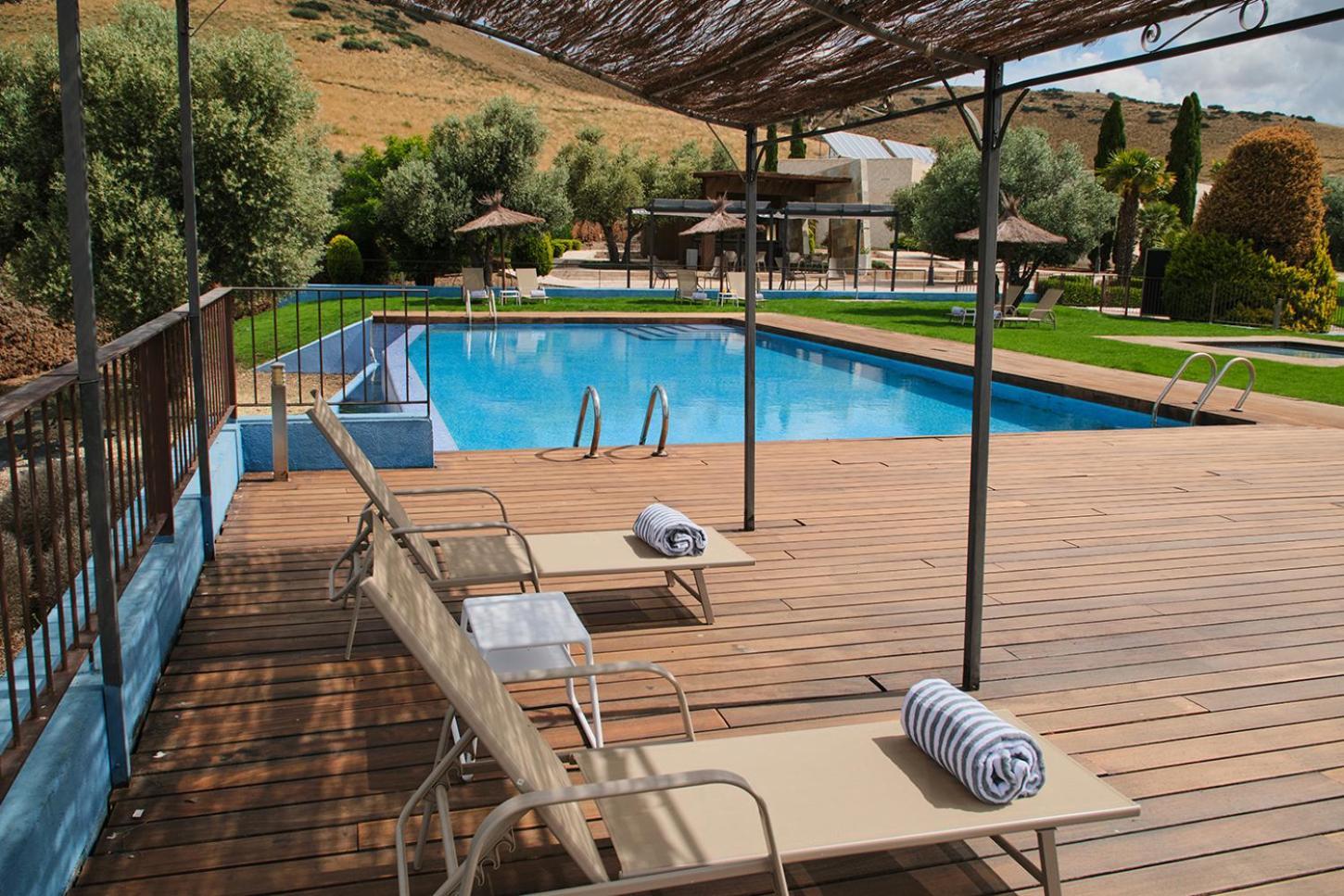 Hotel Spa Villa Nazules Chueca Eksteriør billede